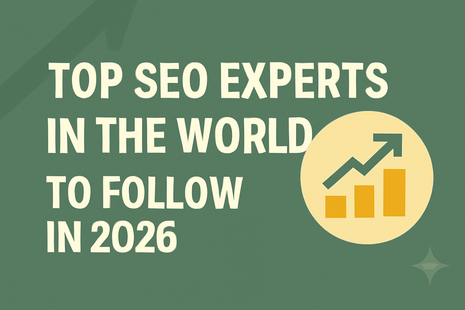 Top SEO Experts in the World to Follow in 2026